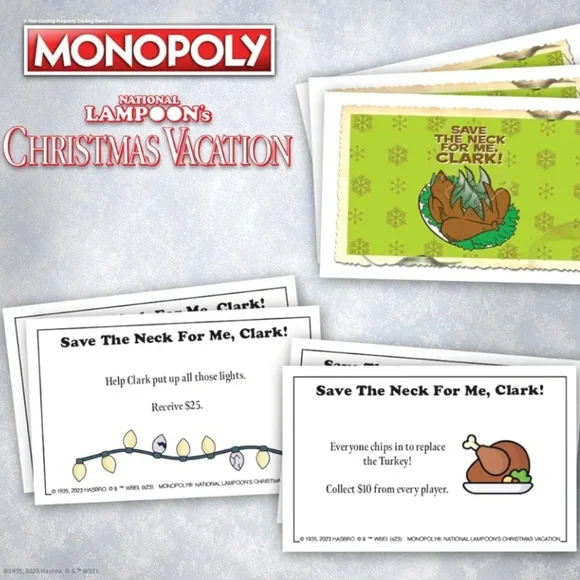 NWT Christmas Vacation Monopoly Game - Picture 7 of 9